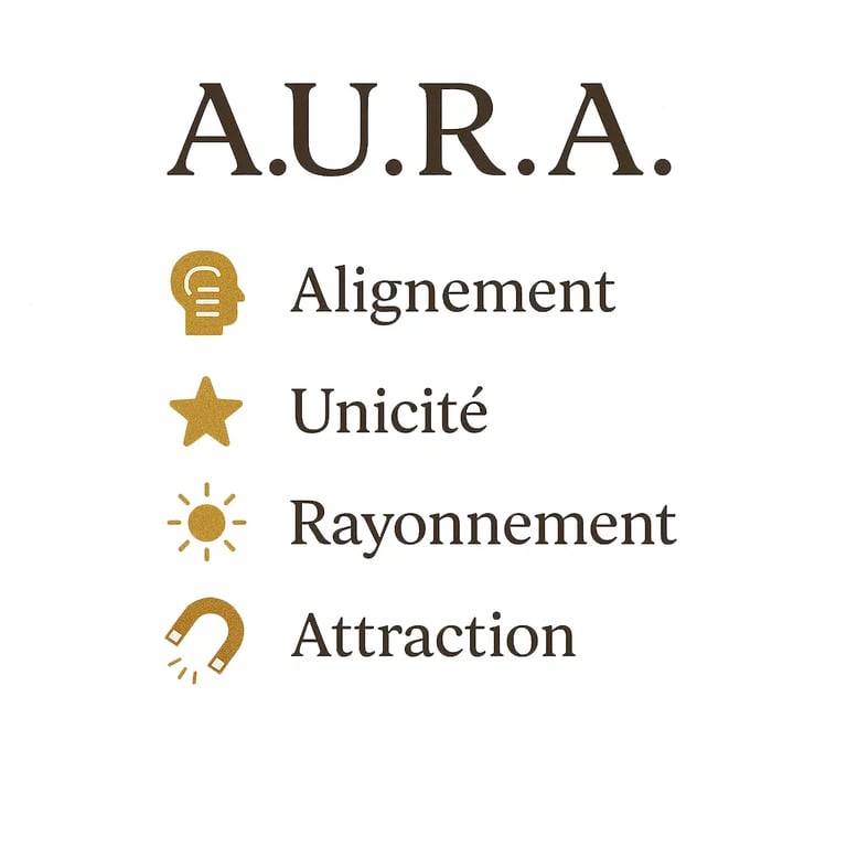 Méthode AURA Alignement Unicité Rayonnement Attraction
