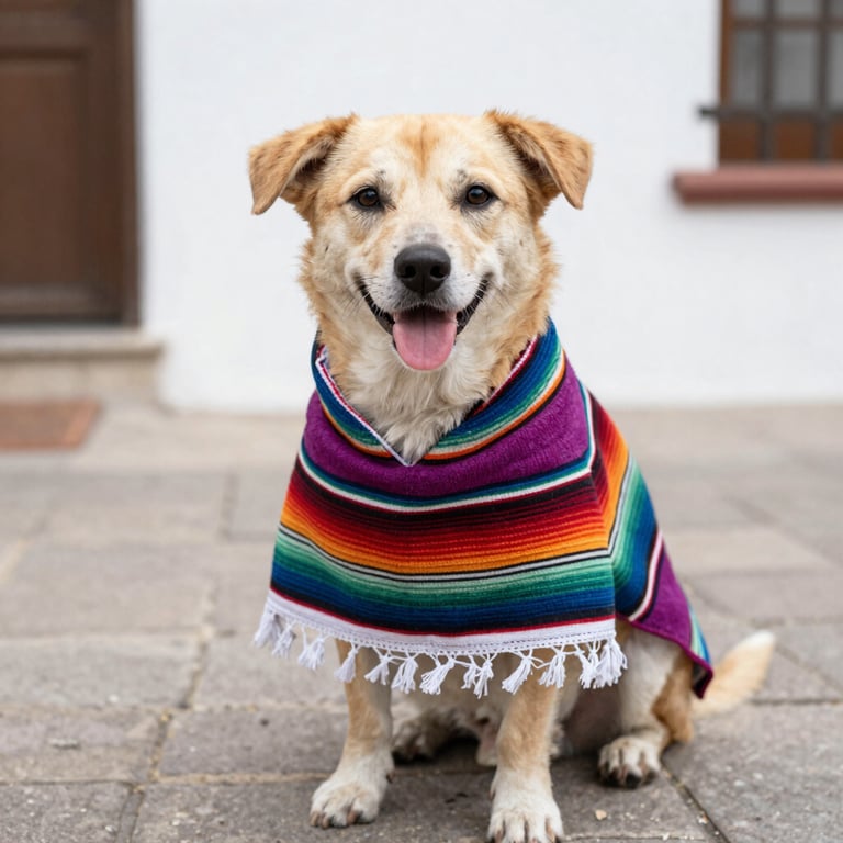 perro color miel con pocho mexicano 
