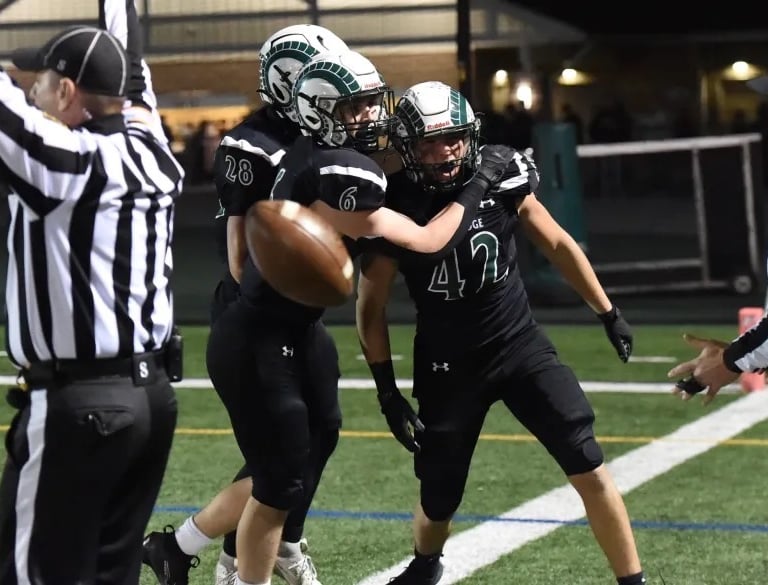 Sophomore Blake Landherr and Rowe lead the defense with 94 and 84 tackles, respectively.