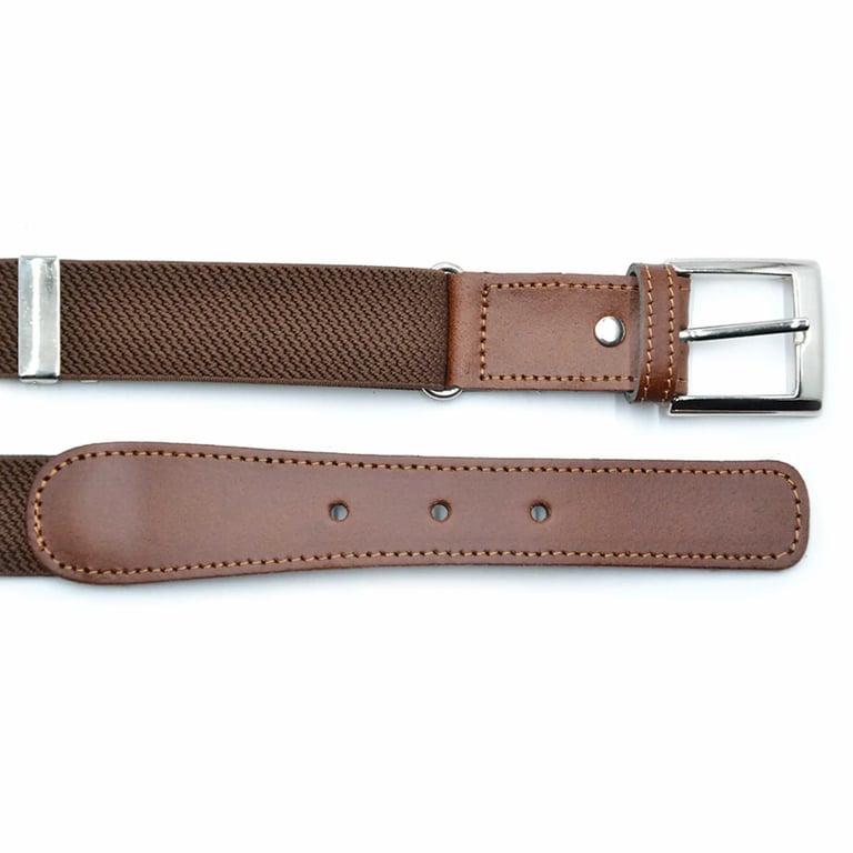 elastic belt with leather trim manufacturer