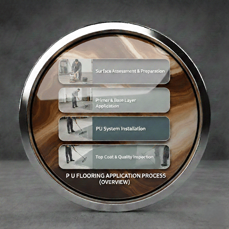 PU FLOORING APPLICATION