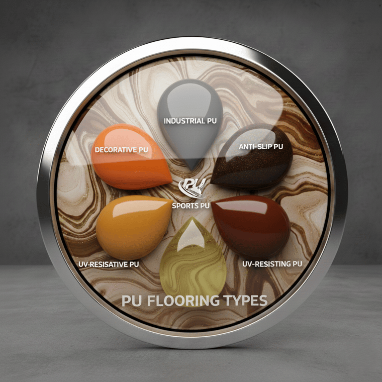 PU FLOORING TYPES