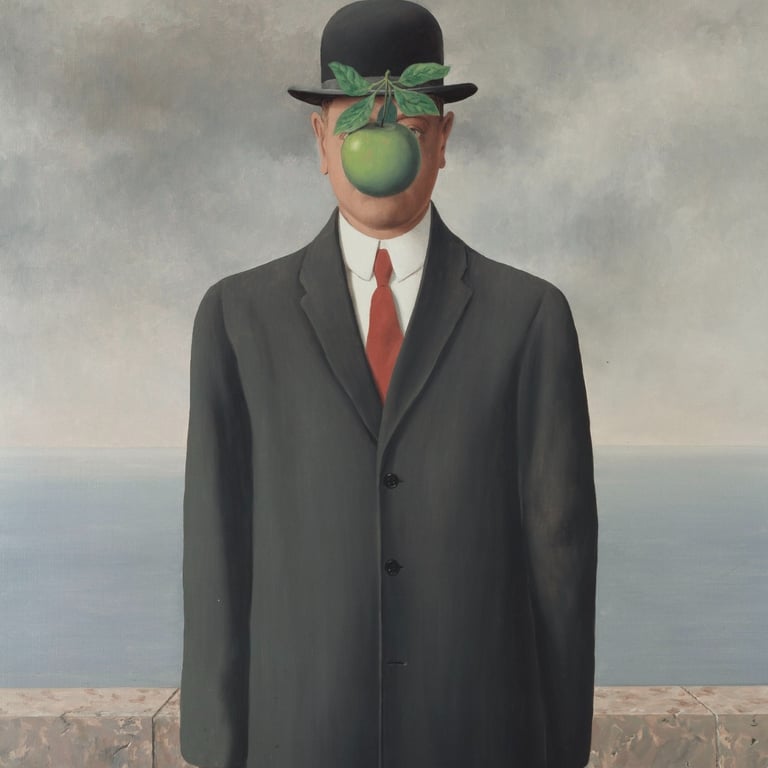 René Magritte - Le fils de l'homme - 1964