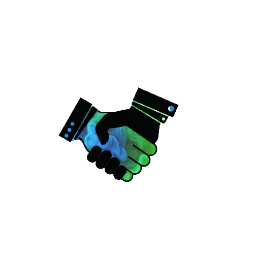 hand shake emoticon