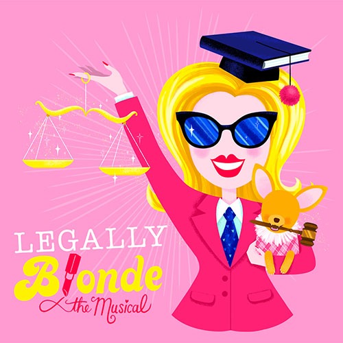 Legally Blonde Metro Theatre Poster