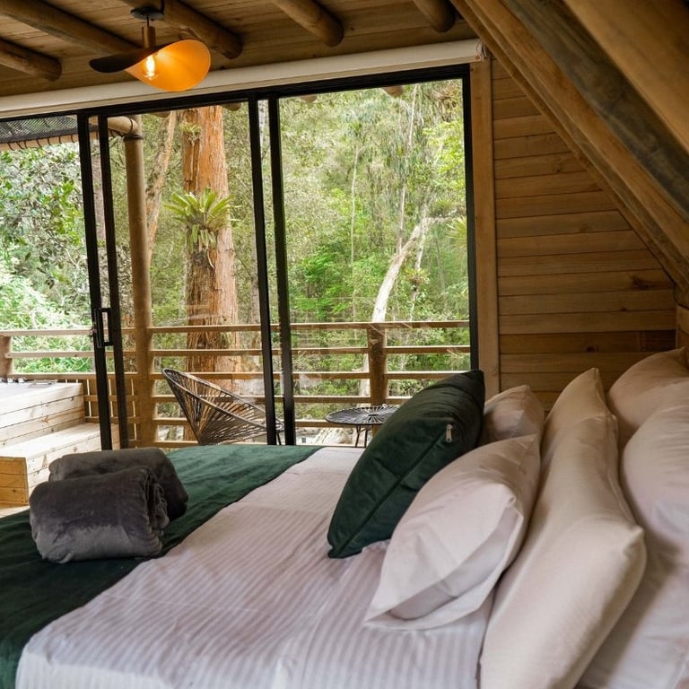 hospedaje en cabañas, Cañón de Anaime, Cajamarca