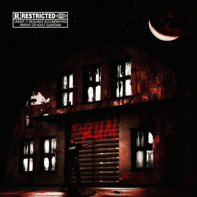 Pochette de Drum, le single de Dodji, le rappeur de Nancy