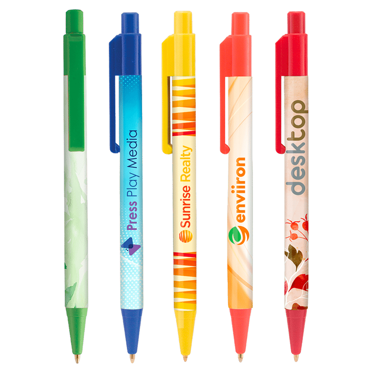 penne in plastica personalizzata