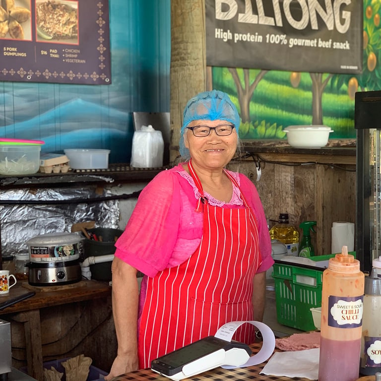 kerikeri saturday market food vendor