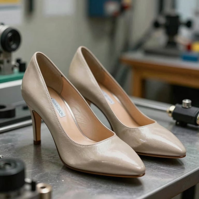 A compact Kaçak Giderme (Jockey) pump system designed for maintaining system pressure, shot in a technical workshop.