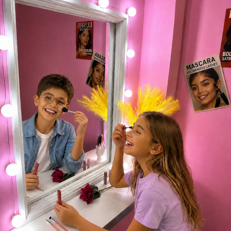 Djeca uživaju u proslavi rođendana u Selfie Experience muzeju u Splitu