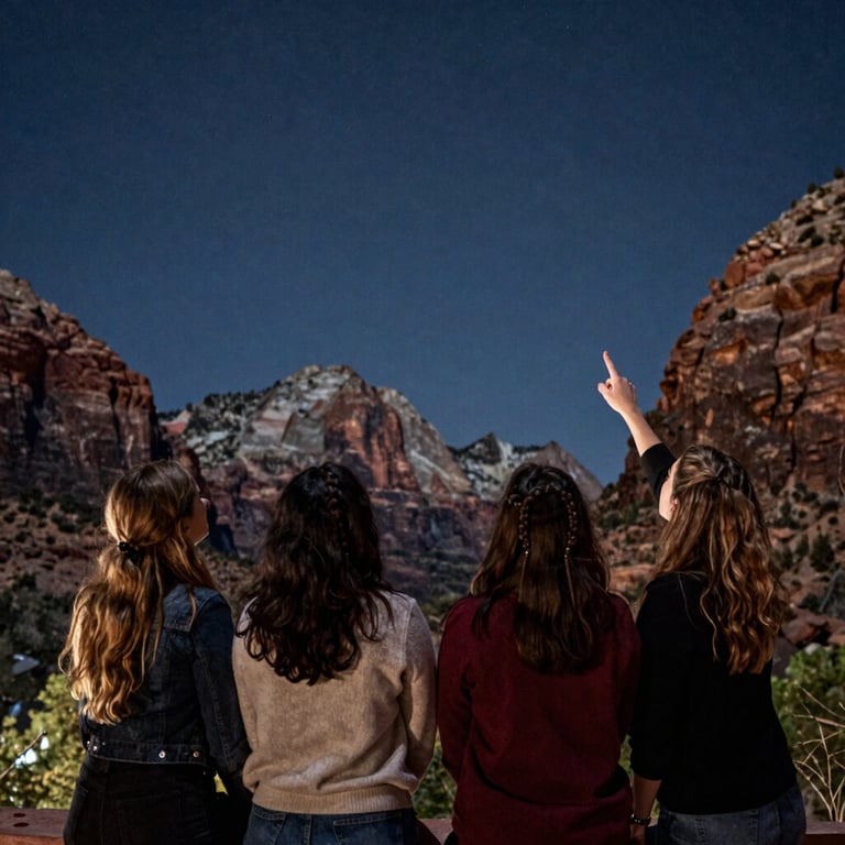 A serene night sky filled with stars viewed from a quiet mountain campsite.