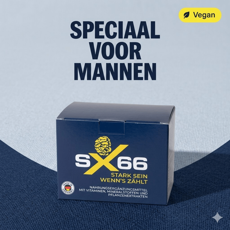 SX66 – natuurlijk supplement voor mannelijke vitaliteit