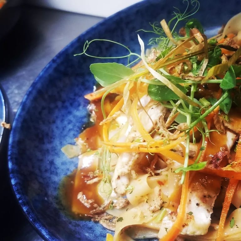 photo of rich seasonal dish at Tonic Bistro