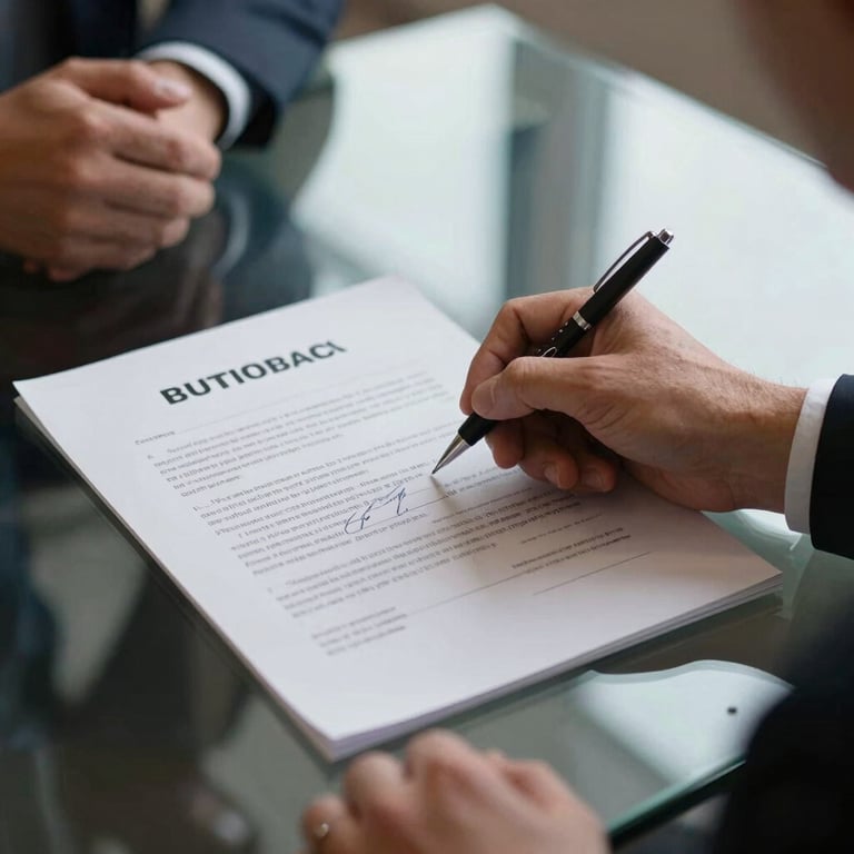 A close-up shot of hands shaking over a signed business expansion contract on a pristine glass table, signifying trust, partnership, and successful market entry in the region.