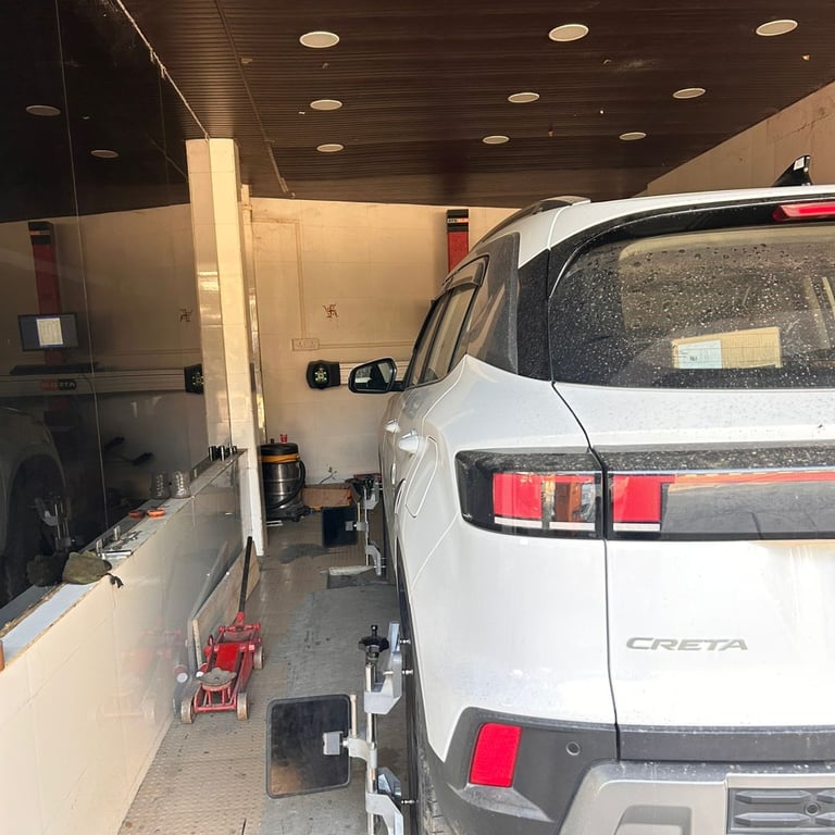 Best 3D Wheel Alignment in Guwahati