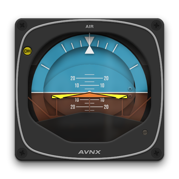 AVNX KI 256 attitude indicator for MSFS 2024 flight simulator