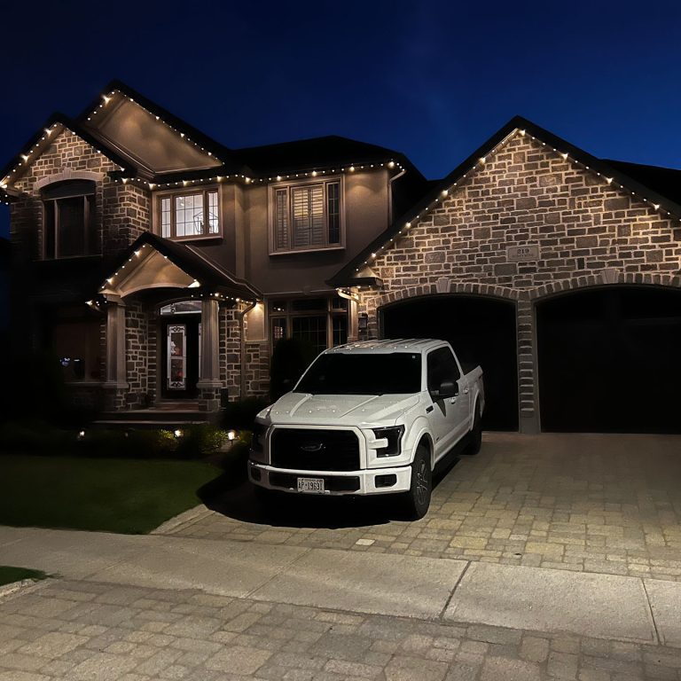 Front yard MyLites LEDs