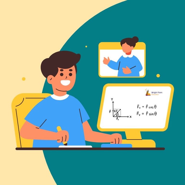 1:1 online tutoring in Bromsgrove - Bright Fern Education