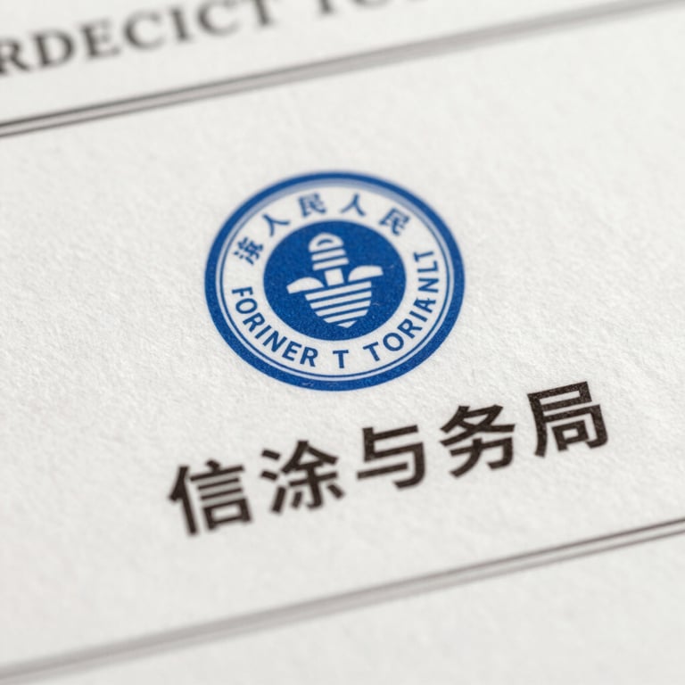 High-quality close-up of a corporate seal and official registration documents on a textured paper background.