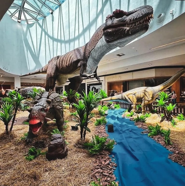 EVENTOS "MUNDO JURÁSSICO" - SHOPPING GRAND PLAZA