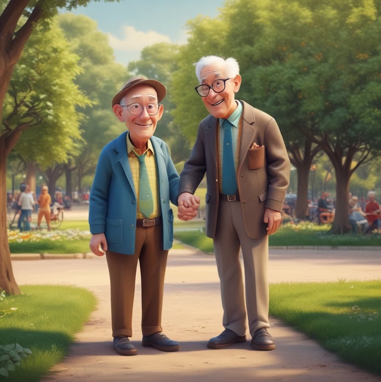 A hand uses a stylus to draw on a tablet, depicting a cartoon character in a casual pose. The digital drawing illustrates a laid-back character with long hair wearing headphones, large boots, and baggy clothing, surrounded by abstract shapes.