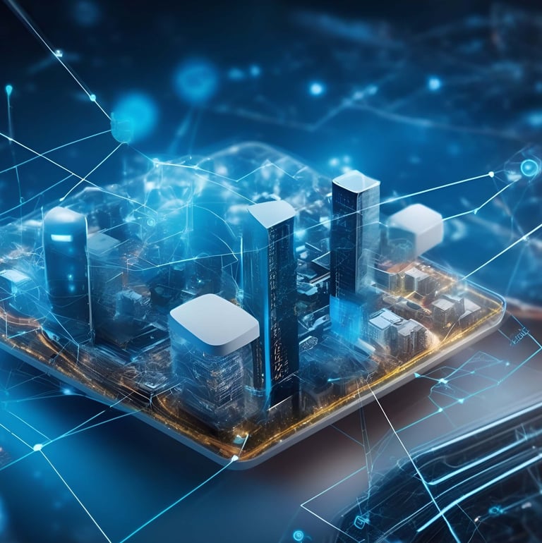 a cityscape with a cityscape with a lot of buildings and a