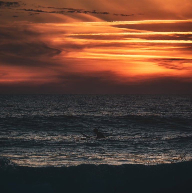 Océan Sunset Surf
