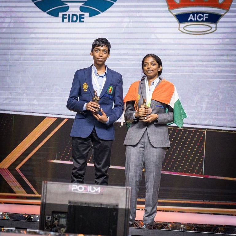Vaishali Rameshbabu, India Chess, FIDE Women's Grand Swiss, GM Praggnanandhaa