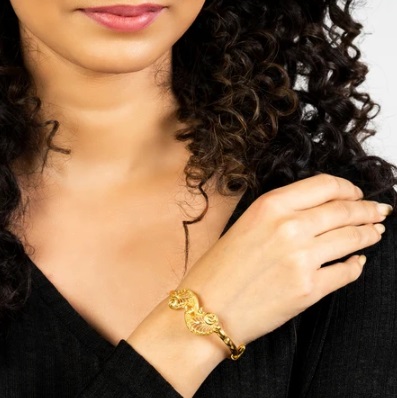 City Girl Jewellery 18Carat Gold Plated Bracelet