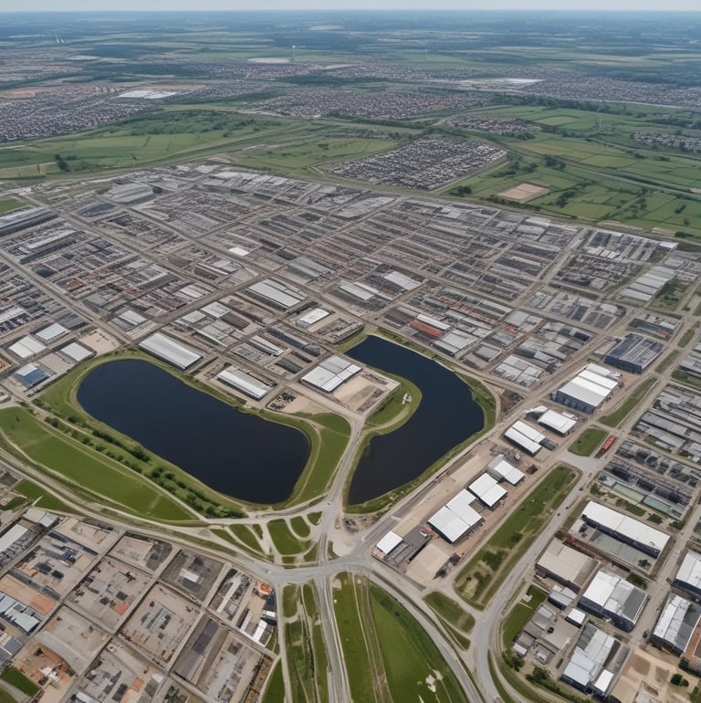 Modern white and grey apartment building facade with glass balconies against a clear blue sky.