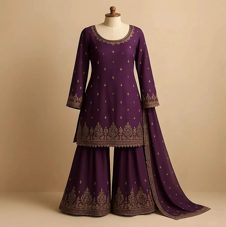 Ladies Gharara tailor