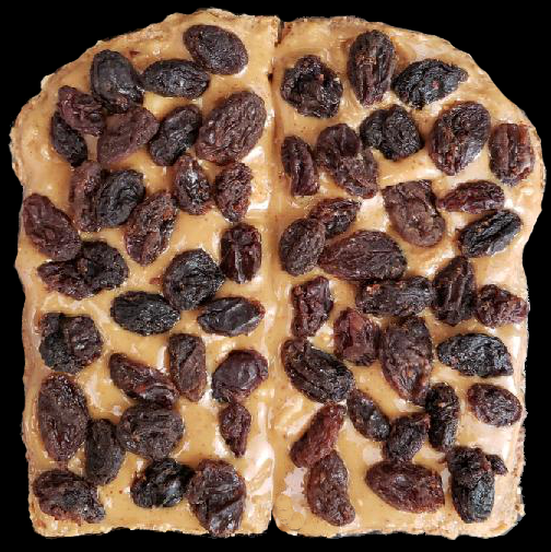 Peanut Butter Raisin Toast
