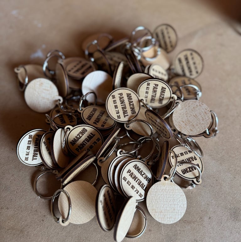 Porte clés personnalisés