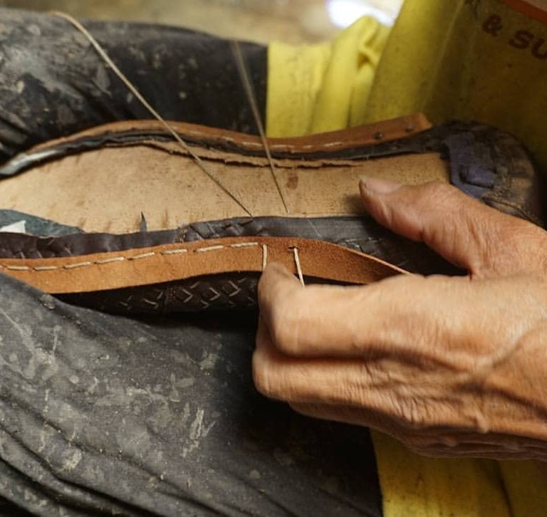 Repairable leather shoes. repairing or replacing soles (a process called resoling) and heels. 