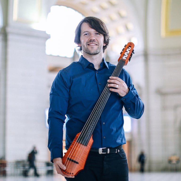 cellist and composer Wytold (credit: City Paper)