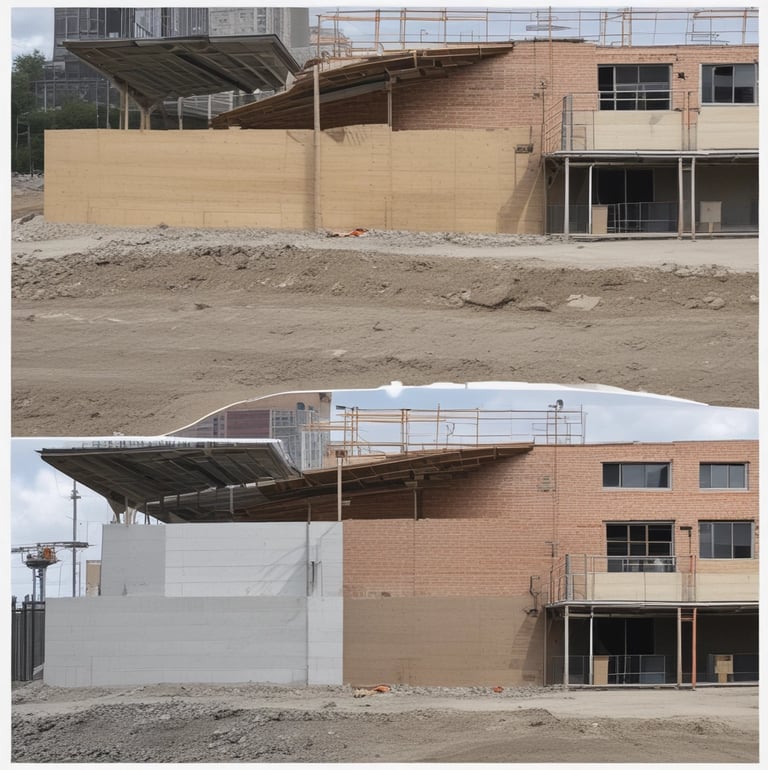 before and after construction remodeling services