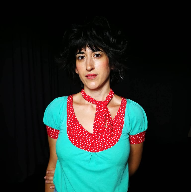 portrait of Asimina Georgakopoulou, communications manager and art historian