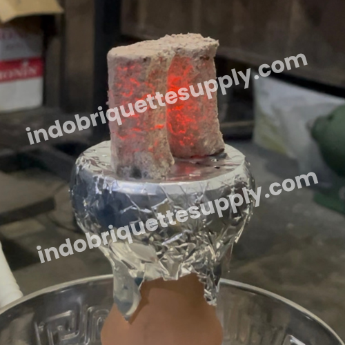 Indonesia coconut charcoal briquette shisha hookah test