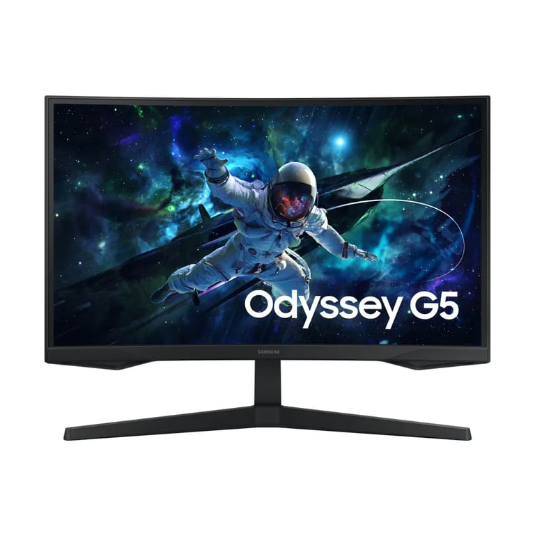 Monitor Gamer Samsung Odyssey G5 27", Resolução QHD, Taxa de atualização de 165 Hz e 1 ms de tempo d