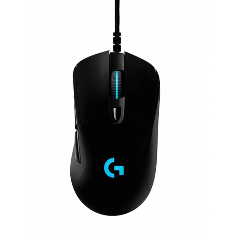 Mouse Gamer Logitech G403 HERO com RGB LIGHTSYNC, 6 Botões Programáveis, Ajuste de Peso e Sensor HER