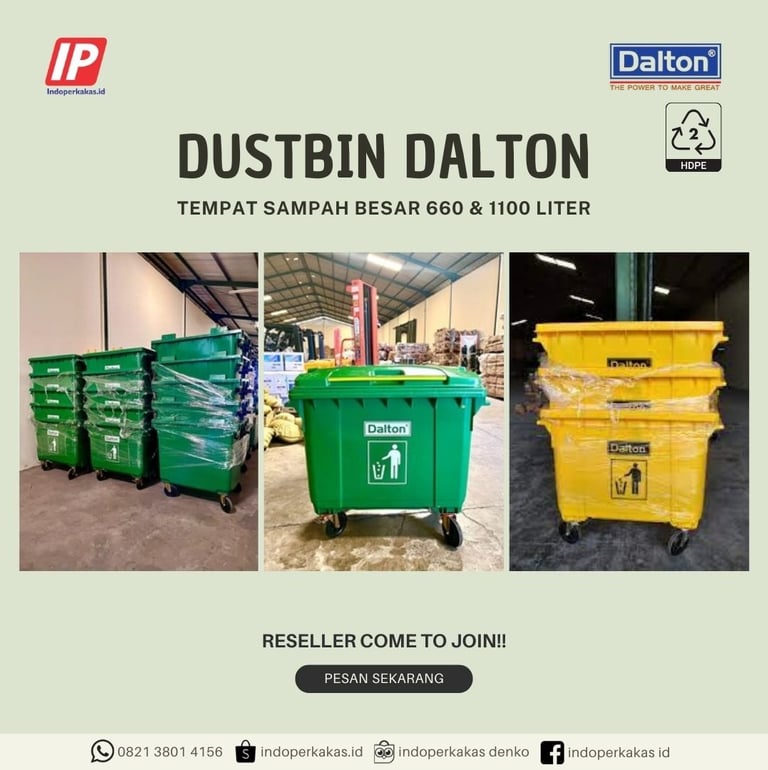 tempat sampah 1100 liter