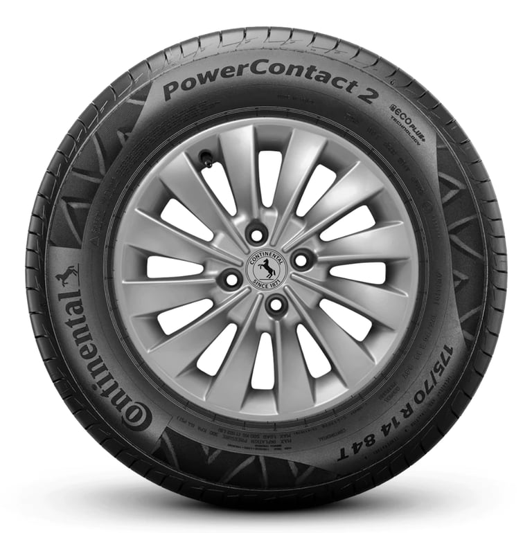 Kit 2 Pneus 175-65R14 Continental PowerContact 2 82T Aro 14