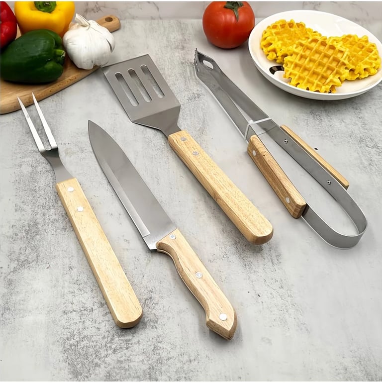 Kits de Churrasco de Aço Inox Premium