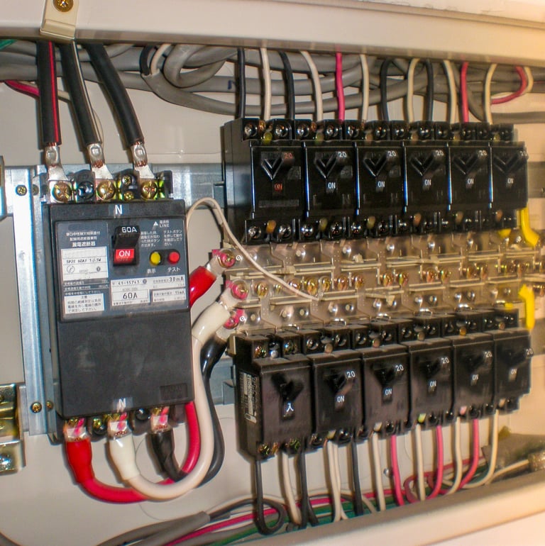 Electric tray with open lid