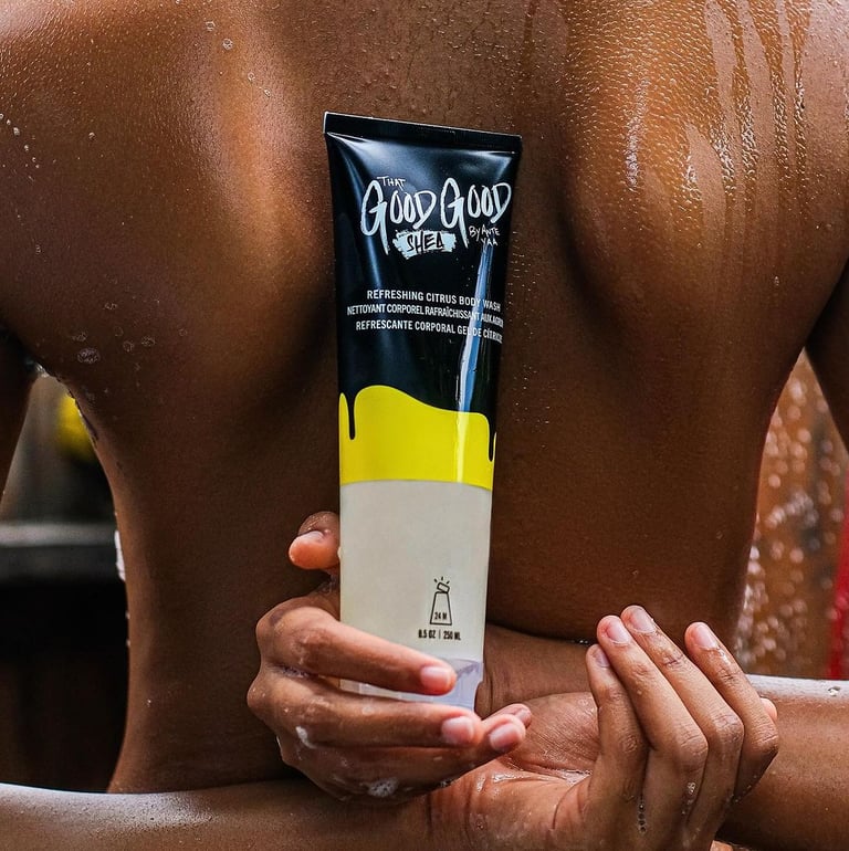 Talent holding That Good Shea Product