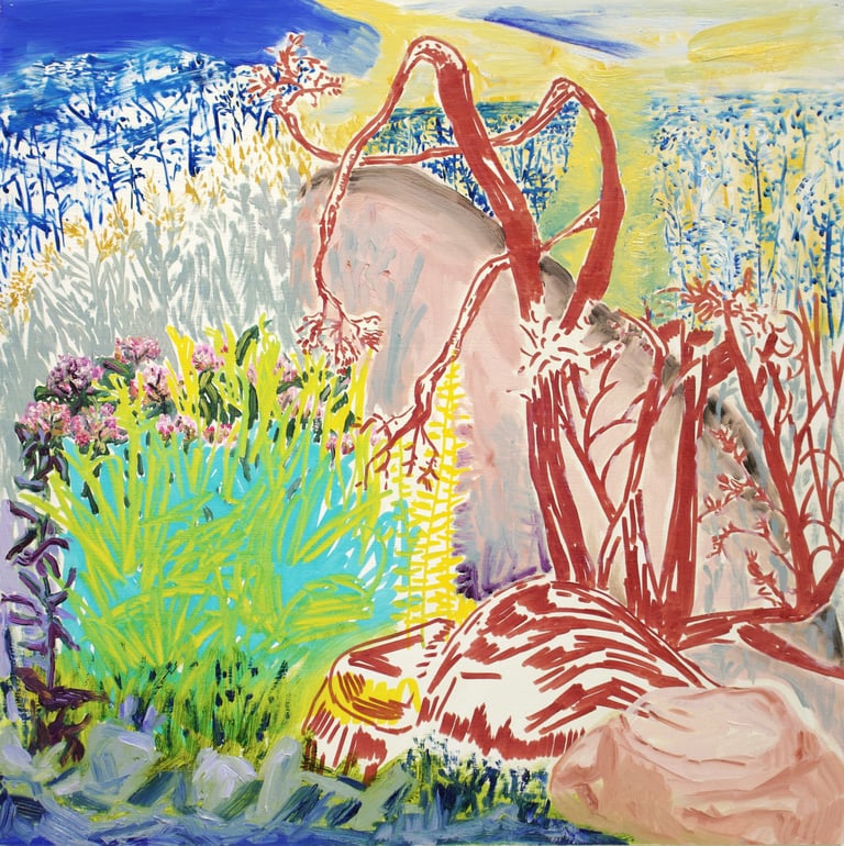 contemporary landscape painting