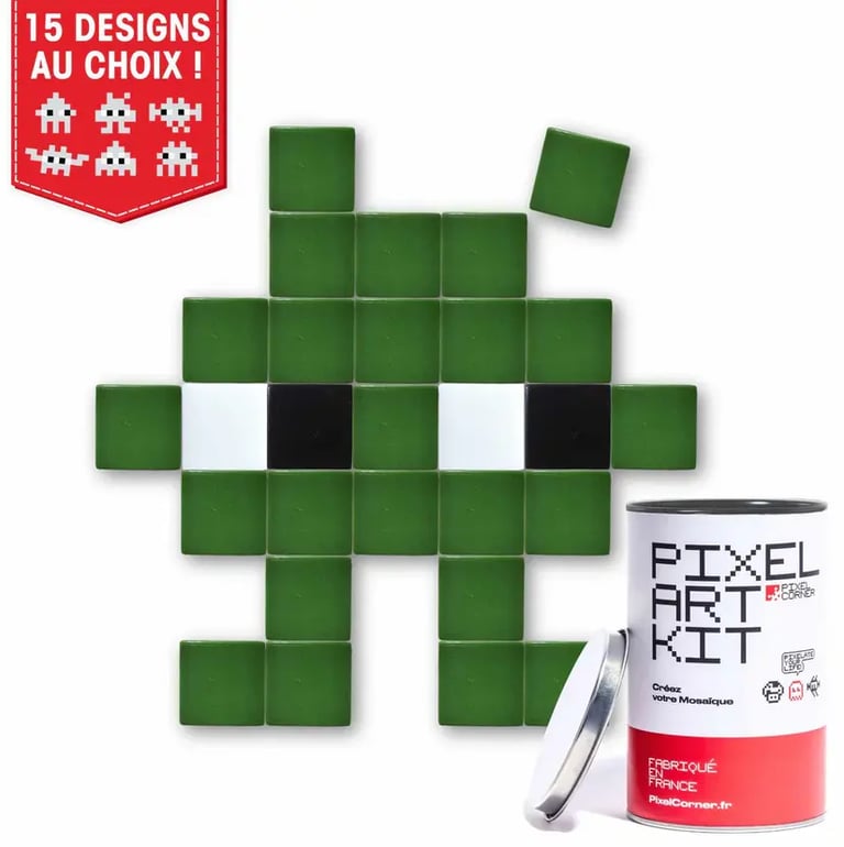 Pixel Corner, The Tinys color verde, pixel art kit