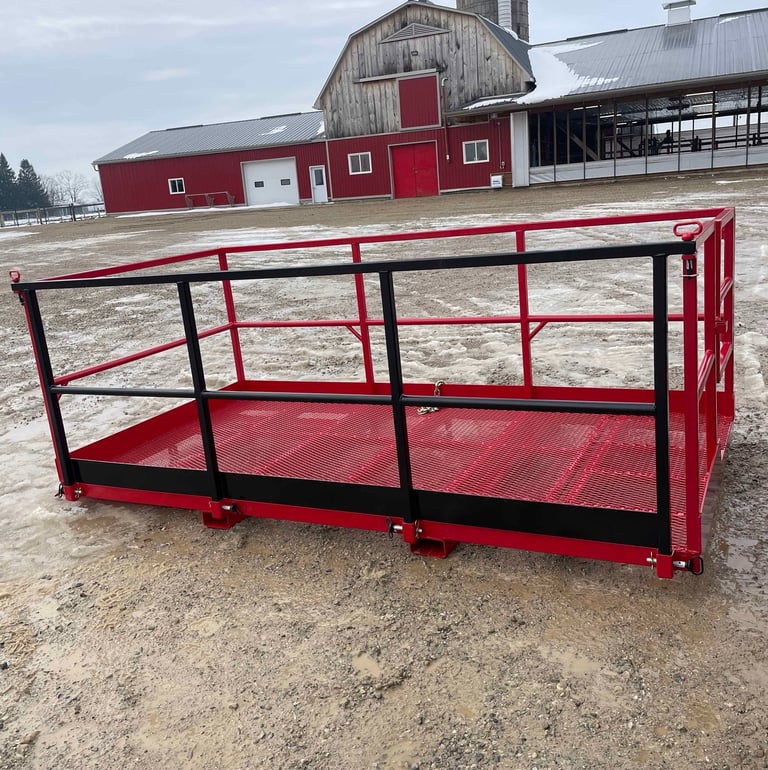 custom made lift for forklift bobcat telehandler ect