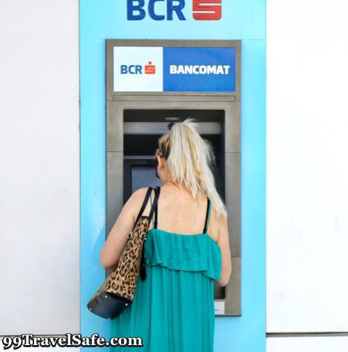 Safely Using ATMs While Traveling